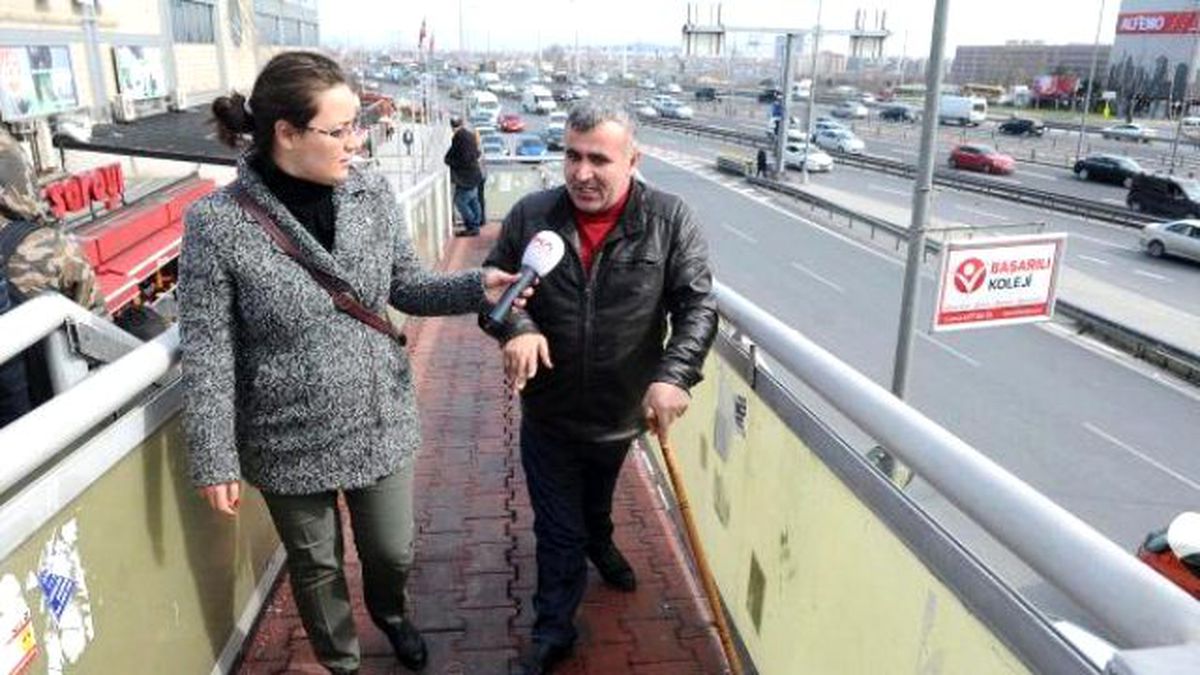 Yürüme Engellinin Metrobüs Çilesi