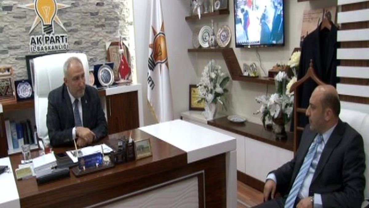 Aday Adayı Alpkıray\'dan AK Parti İl Başkanı Kahtalı\'ya Ziyaret