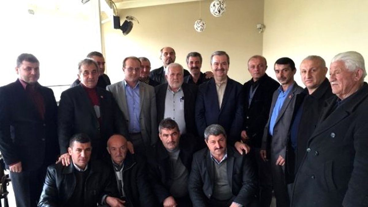 AK Parti Milletvekili Aday Adayı Mefail Deribaş Muhtarlarla Bir Araya Geldi
