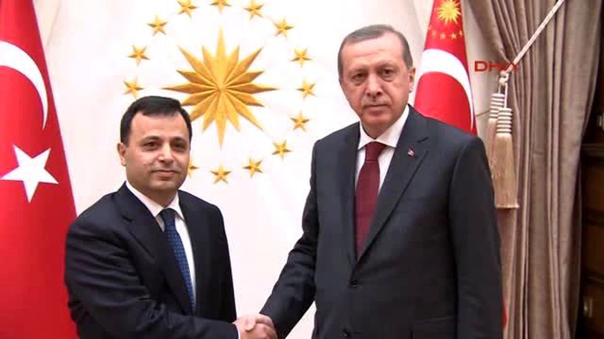 Cumhurbaşkanı Erdoğan, Anayasa Mahkemesi Başkanı Arslan\'ı Kabul Etti