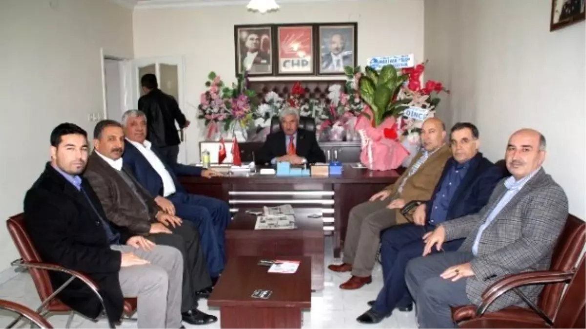Atso'dan CHP İl Başkanı Tanrıverdi'ye 'Hayırlı Olsun' Ziyareti