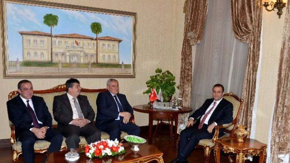 Atso\'nun Yeni Yönetiminden Vali Türker\'e Ziyaret