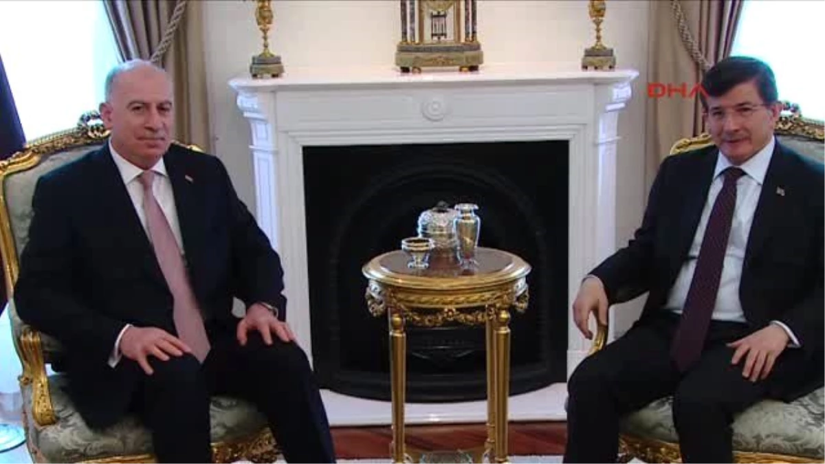 Davutoğlu, Irak Cumhurbaşkanı Yardımcısı Nuceyfi\'yi Kabul Etti