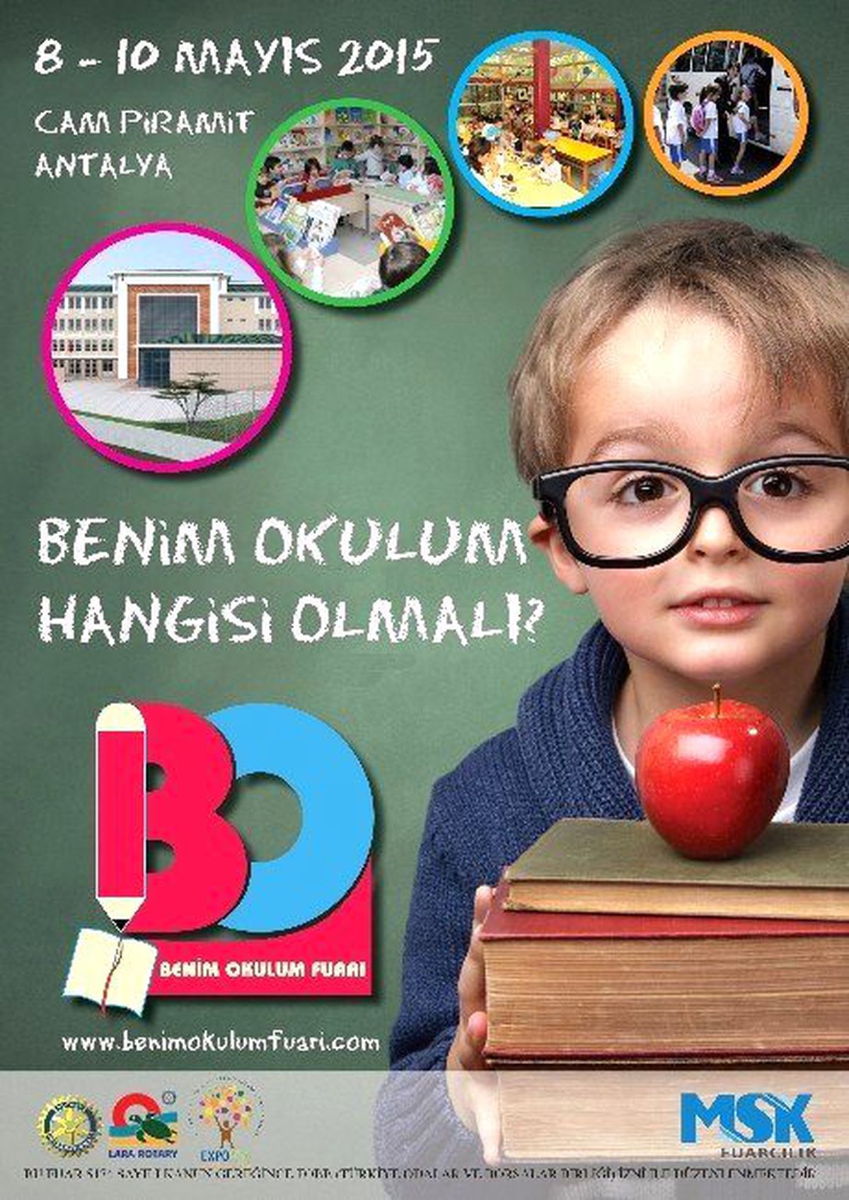 Benim Okulum Fuarı, Cam Piramit\'te Açılacak
