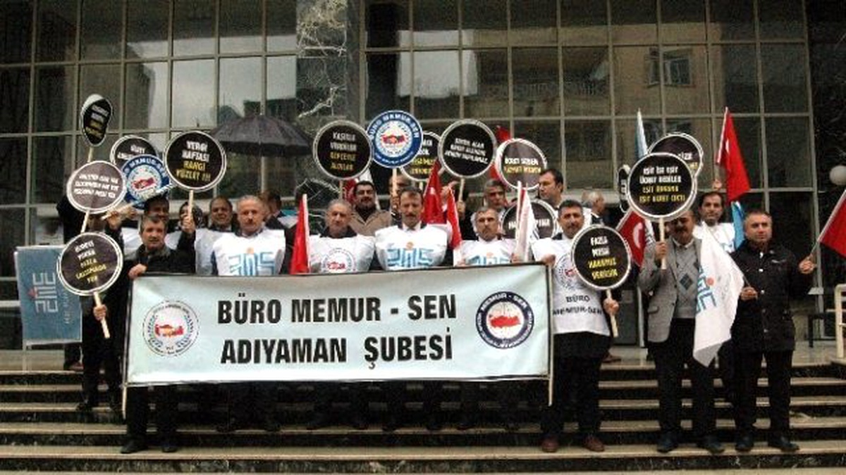 Büro Memur-sen\'den, Maliye Çalışanlarına Hak İsteme Açıklaması