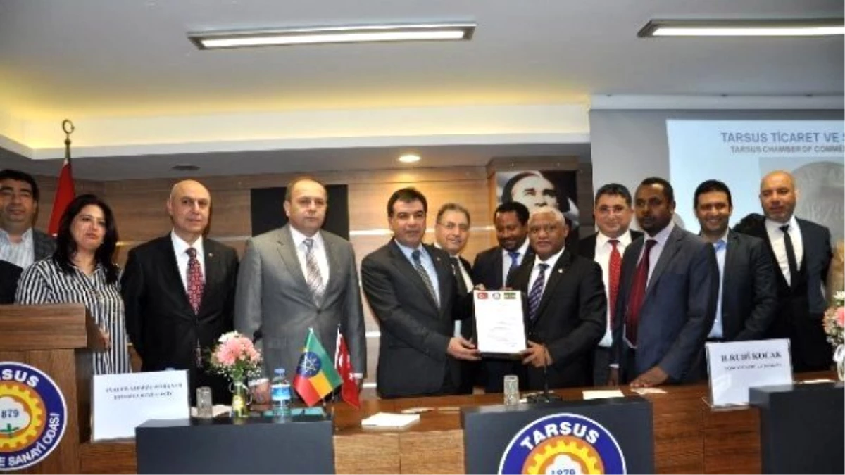 Etiyopya ile Tarsus Arasında İşbirliği Protokolü İmzalandı