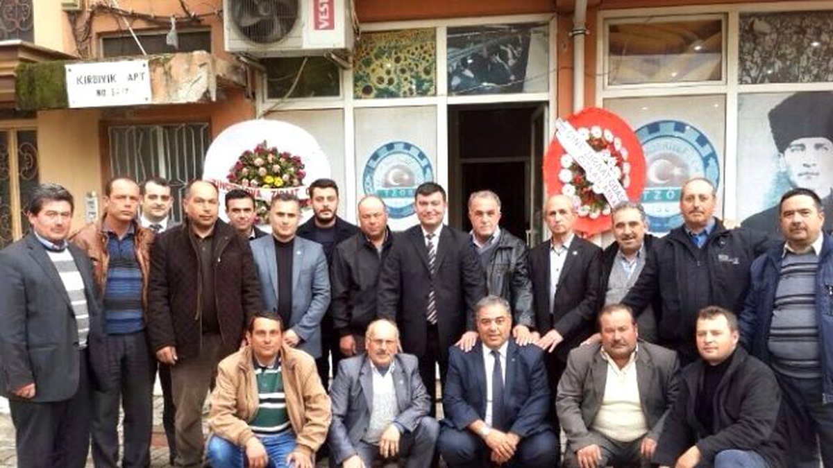 Germencik Ziraat Odası Yönetimi Görev Dağılımı Yaptı