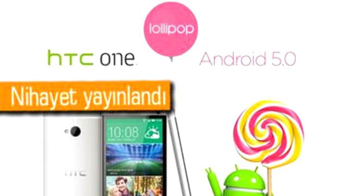 Htc One İçin de Lollipop Zamanı Geldi!