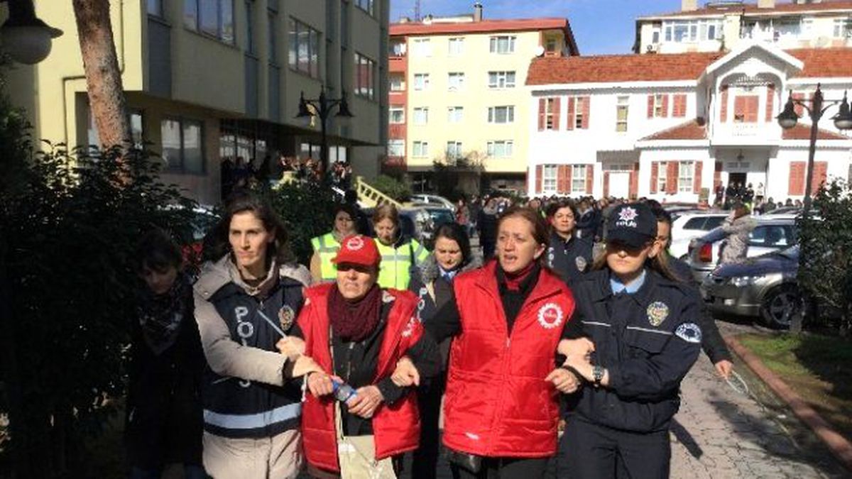Maltepe Üniversitesi Hastanesi\'nde Eylem