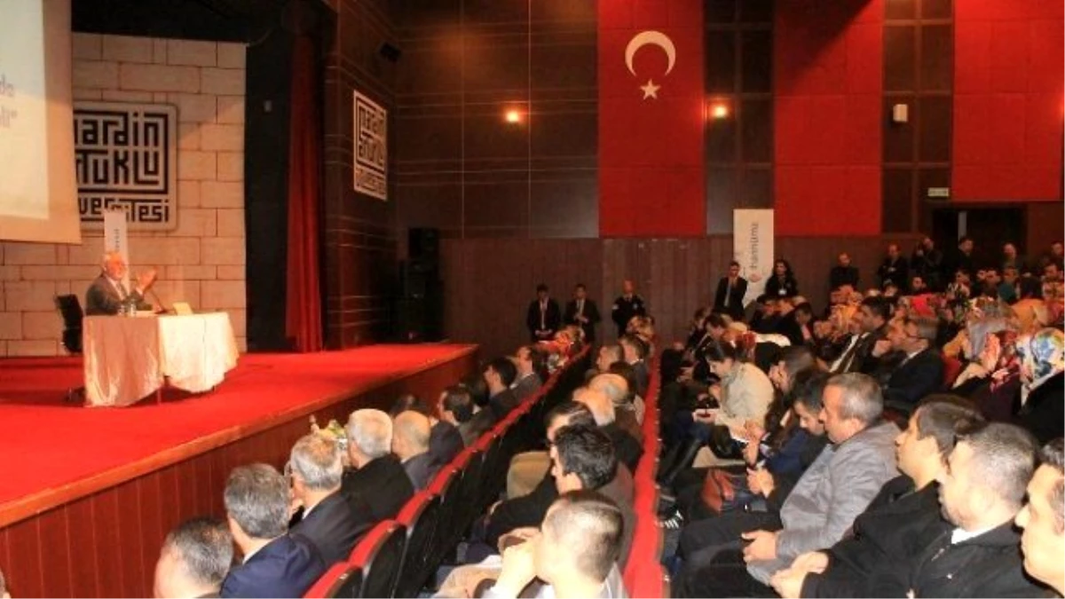 Mardin\'de \'Yeni Türkiye\'nin İnşasında Ömer İbn Abdülaziz Modeli\' Konferansı