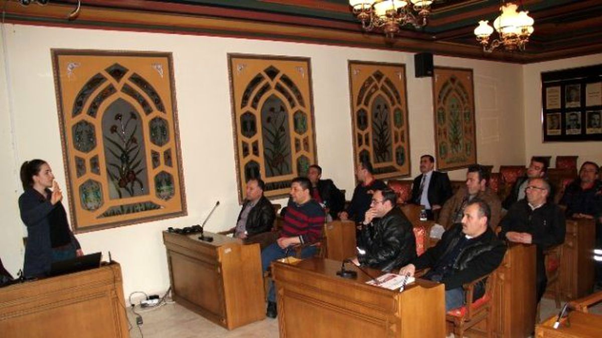 Nevşehir Belediyesi İşçilerine İş Sağlığı ve Güvenliği Eğitimi