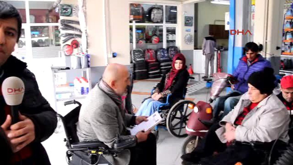 Ordu Engelli Araçlarının Bakımını Yapan İşyeri Açtı