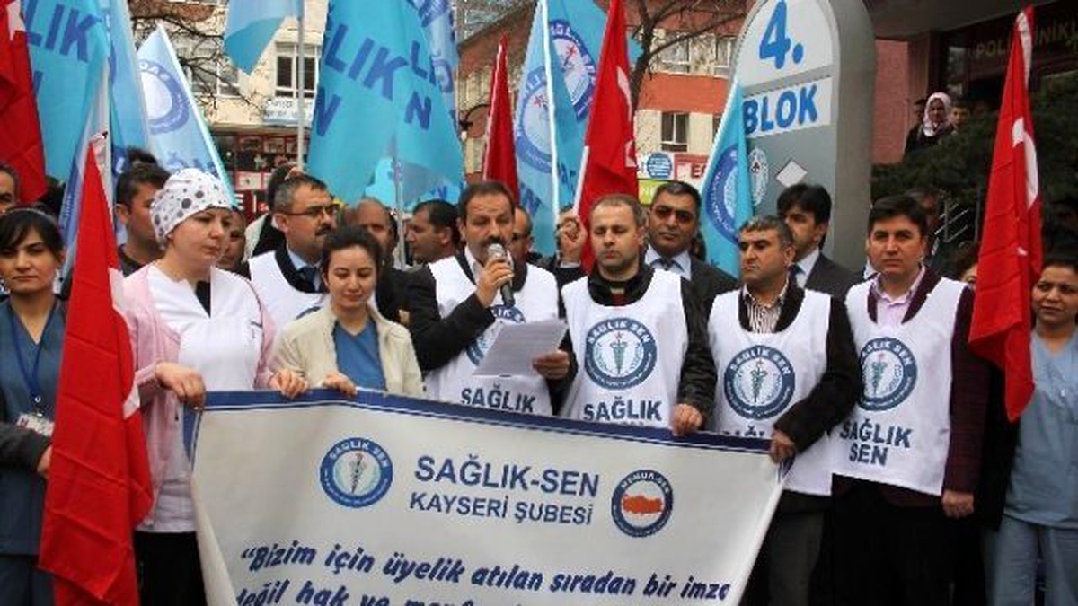 Sağlık-sen Kayseri Şube Başkanı Mahmut Faruk Doğan Açıklaması