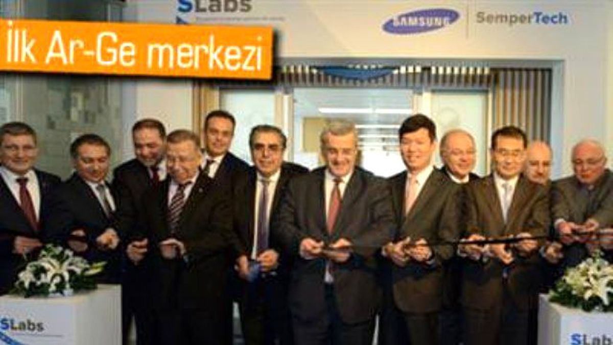 Samsung, Türkiye\'de Ar-Ge Merkezi Açıyor