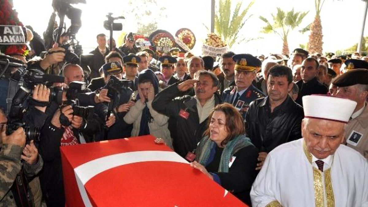 Şehit Babasından Oğluna Asker Selamıyla Veda