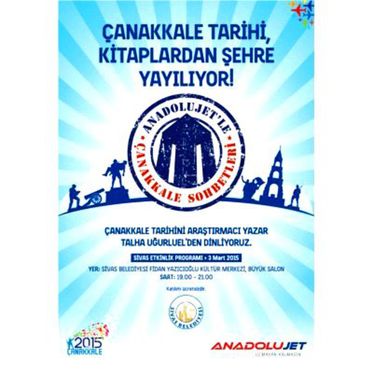 Sivas, Çanakkale Ruhuna Kucak Açıyor