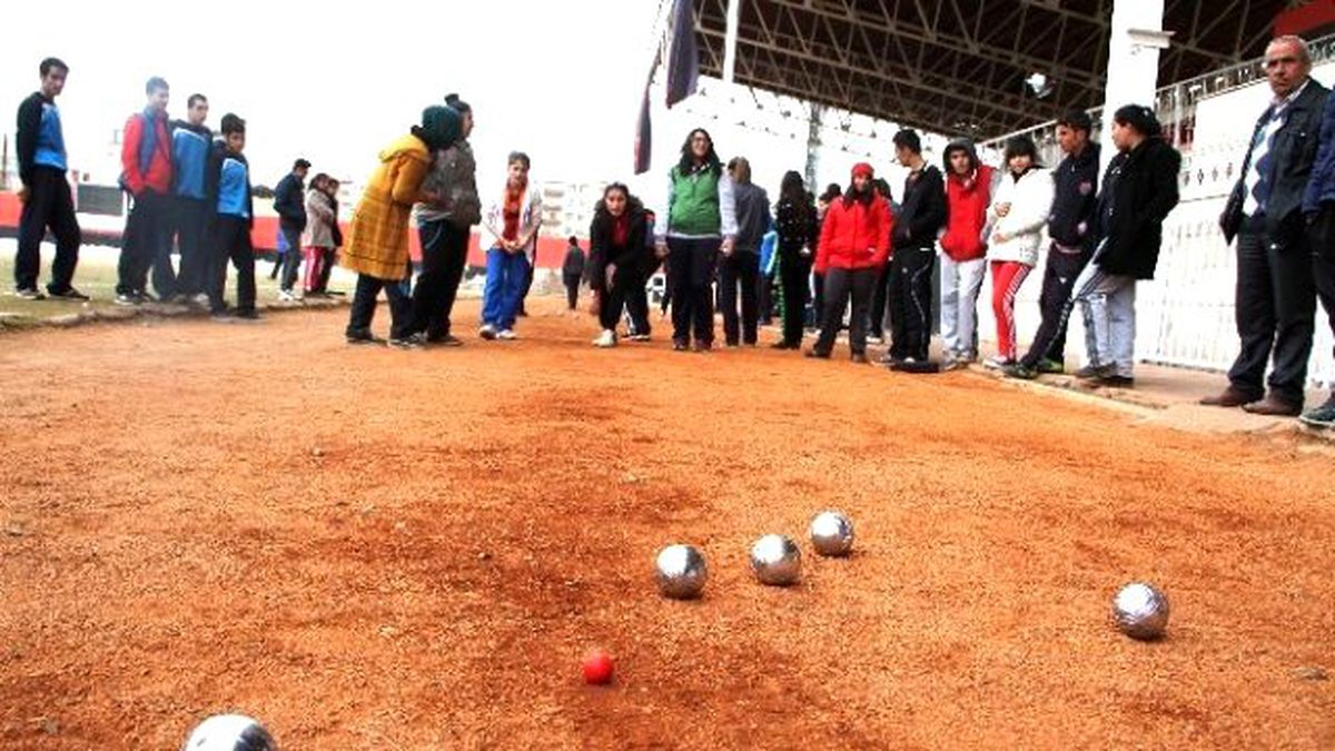 Van\'da Okullar Arası Bocce Yarışması