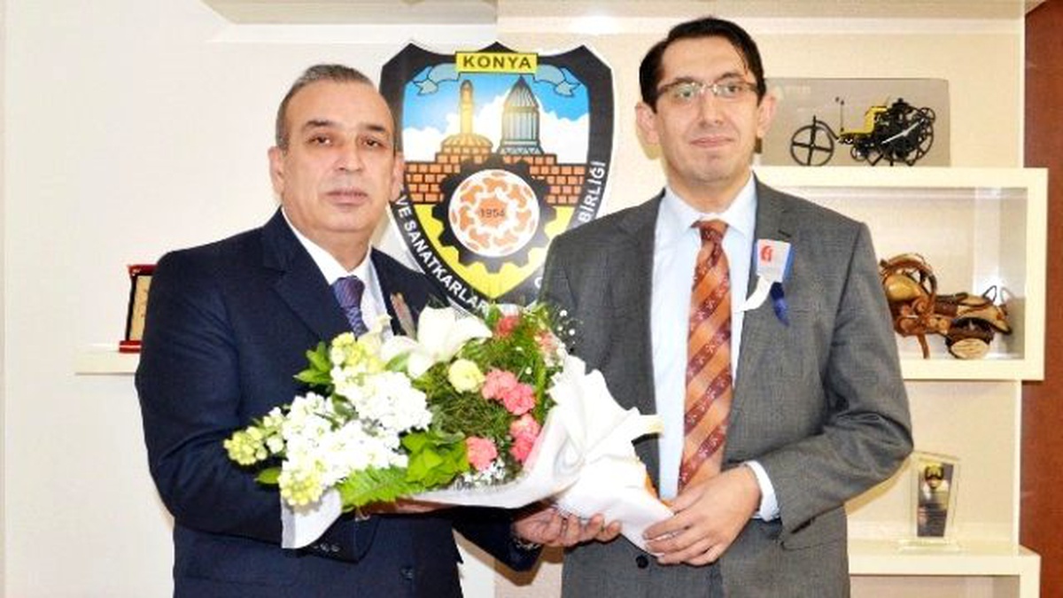 Vergi Dairesi Başkanı Ünver\'den Konesob\'a Ziyaret