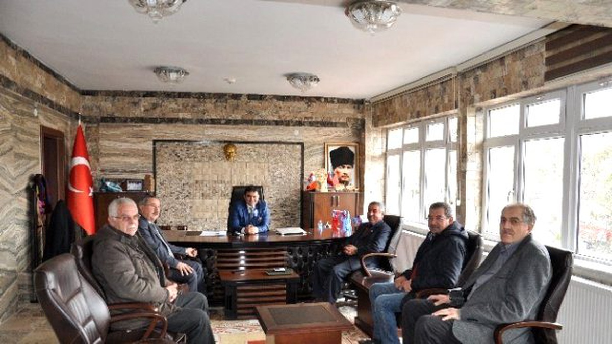 Ürgüp Ziraat Odası Yöneticilerinden Kaymakam Balcı\'ya Ziyaret