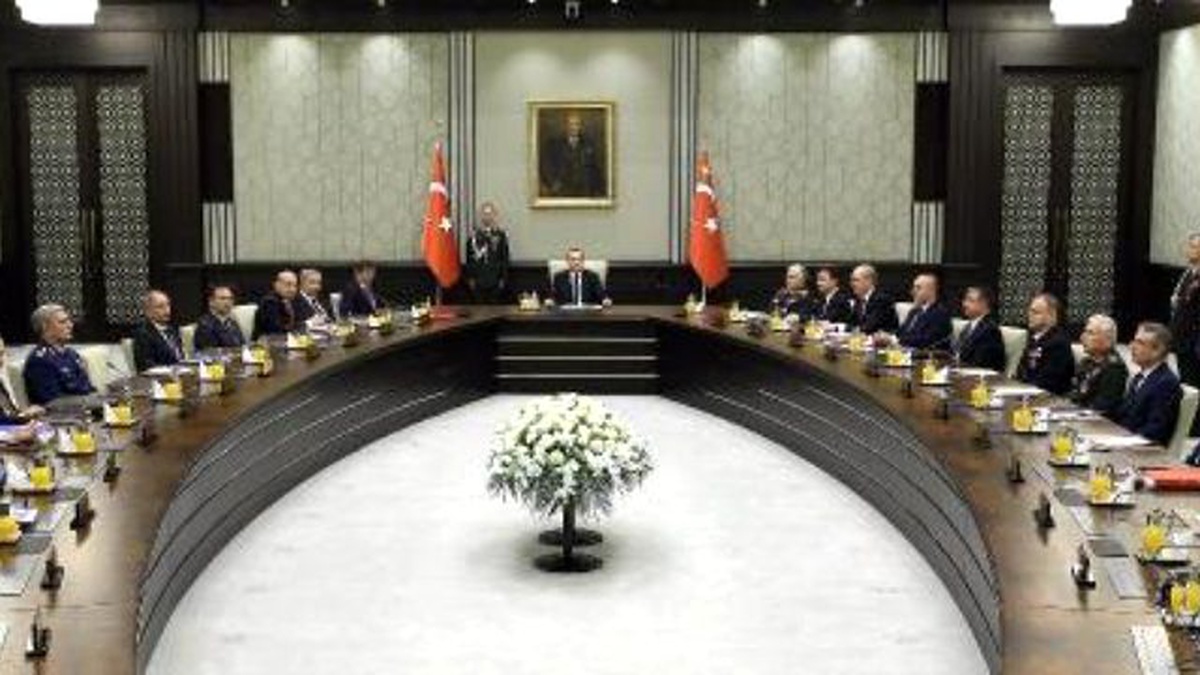 2015 Yılının İlk Mgk\'sı Cumhurbaşkanlığı Sarayı\'nda Başladı