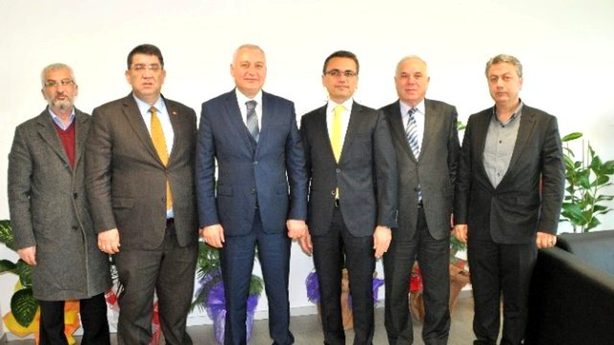 Aesob\'dan Ziraat Bankası Bölge Başkanına Ziyaret