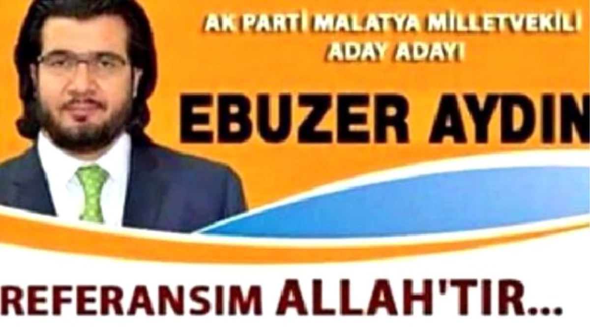 AK Parti Milletvekili Aday Adayının Afişi Tartışma Yarattı