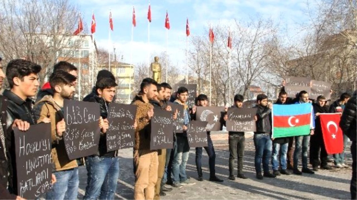 Ardahan\'lı Ülkücüler Hocalı Katliamını Unutmadı