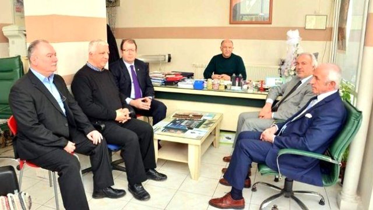 Başkan\'dan Sarışık Ailesi\'ne Taziye Ziyareti