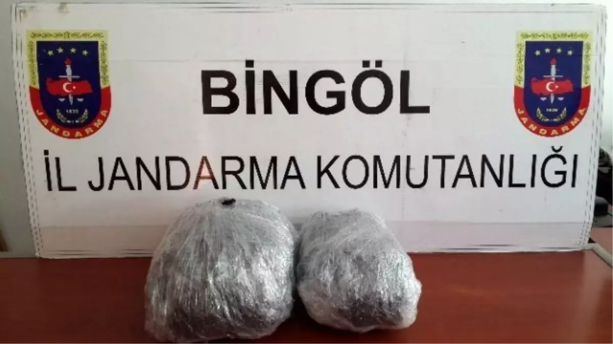 Bingöl\'de 5 Kilo Uyuşturucu Ele Geçirildi