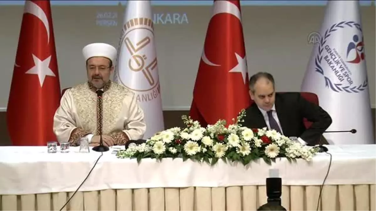 Gençlik ve Spor Bakanlığı ile Diyanet İşleri Başkanlığı Arasında İşbirliği Protokolü