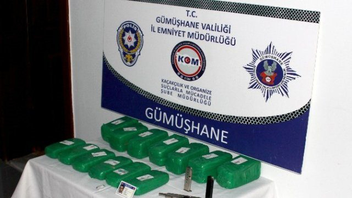 Gümüşhane\'den Uyuşturucuya Geçit Yok