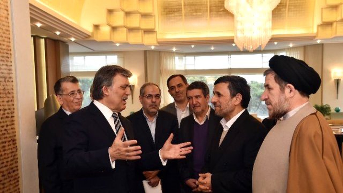İran Eski Cumhurbaşkanı Ahmedinejad\'dan, Abdullah Gül\'e Ziyaret