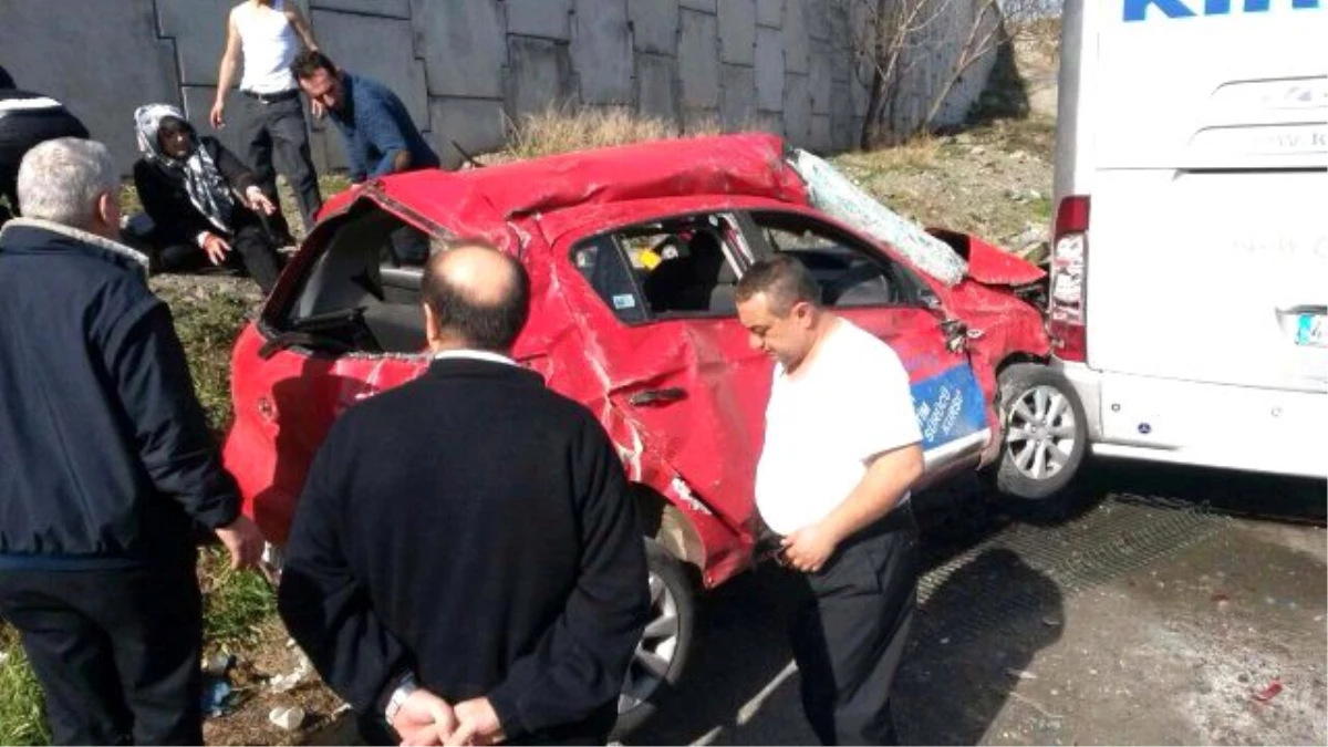 Kadın Sürücü Adayları 6 Metrelik Duvardan Uçtu