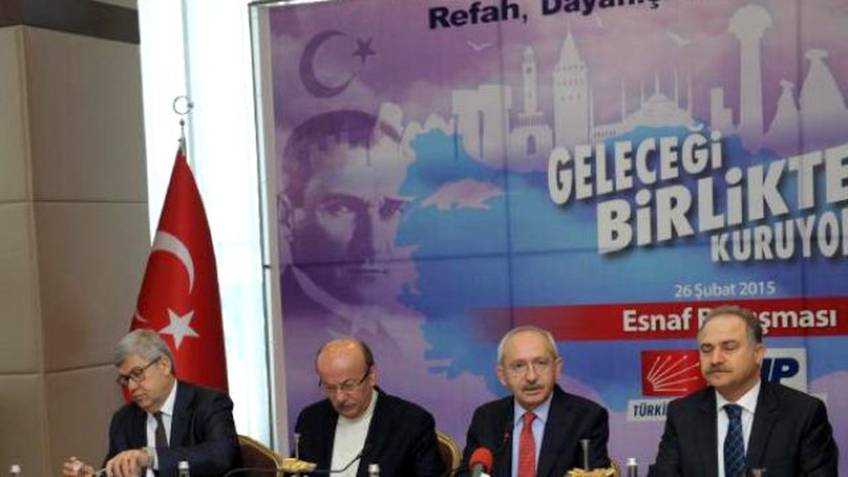 Kılıçdaroğlu, \'Geleceği Birlikte Kuruyoruz Esnaf Buluşması\'na Katıldı