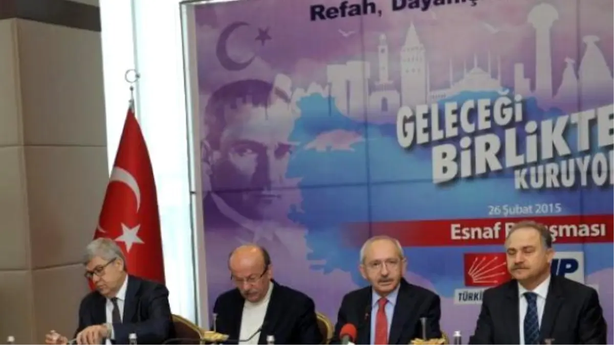 Kılıçdaroğlu, Geleceği Birlikte Kuruyoruz Esnaf Buluşmasına Katıldı