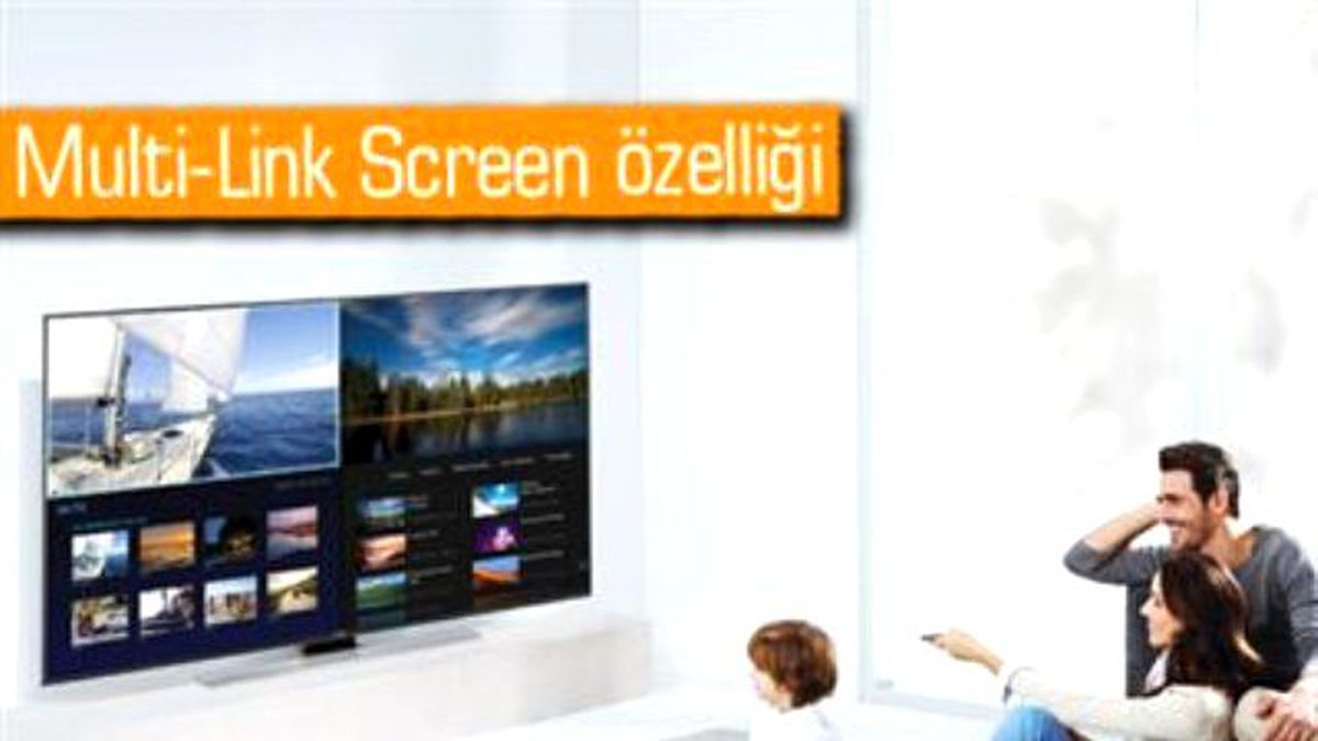 Samsung Curved Uhd Tv\'de Tek Ekranda 4 İçerik