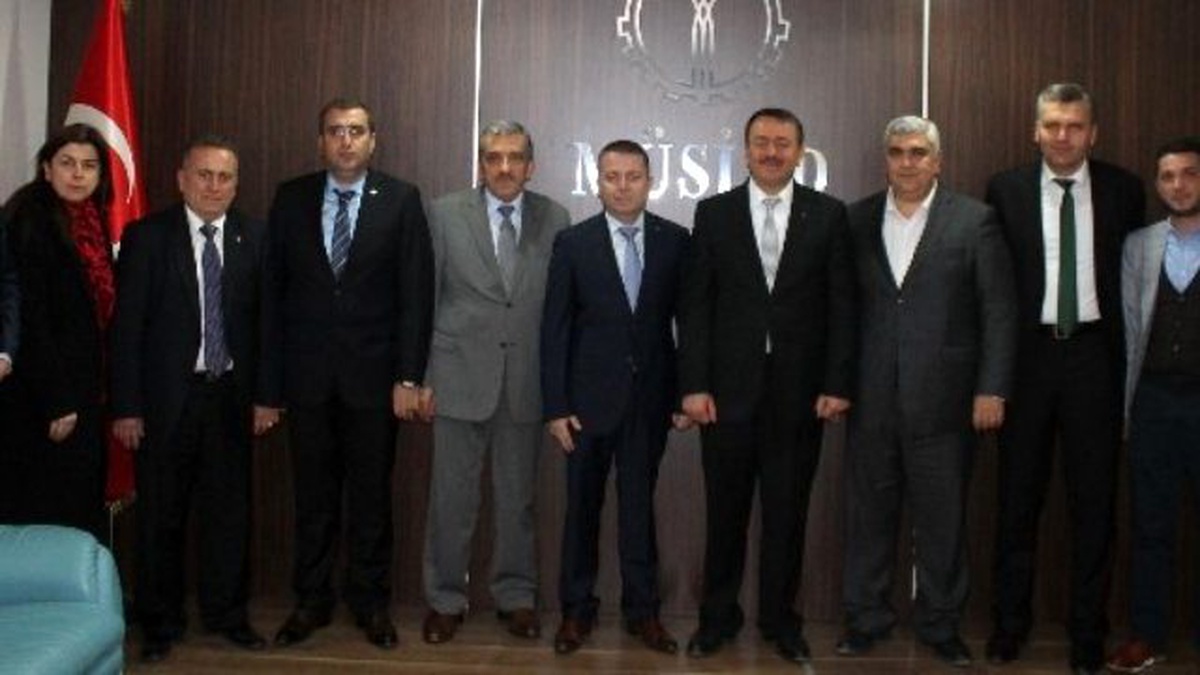 AK Parti Düzce Milletvekili Aday Adayı Sarıoğlu\'ndan, MÜSİAD\'a Ziyaret