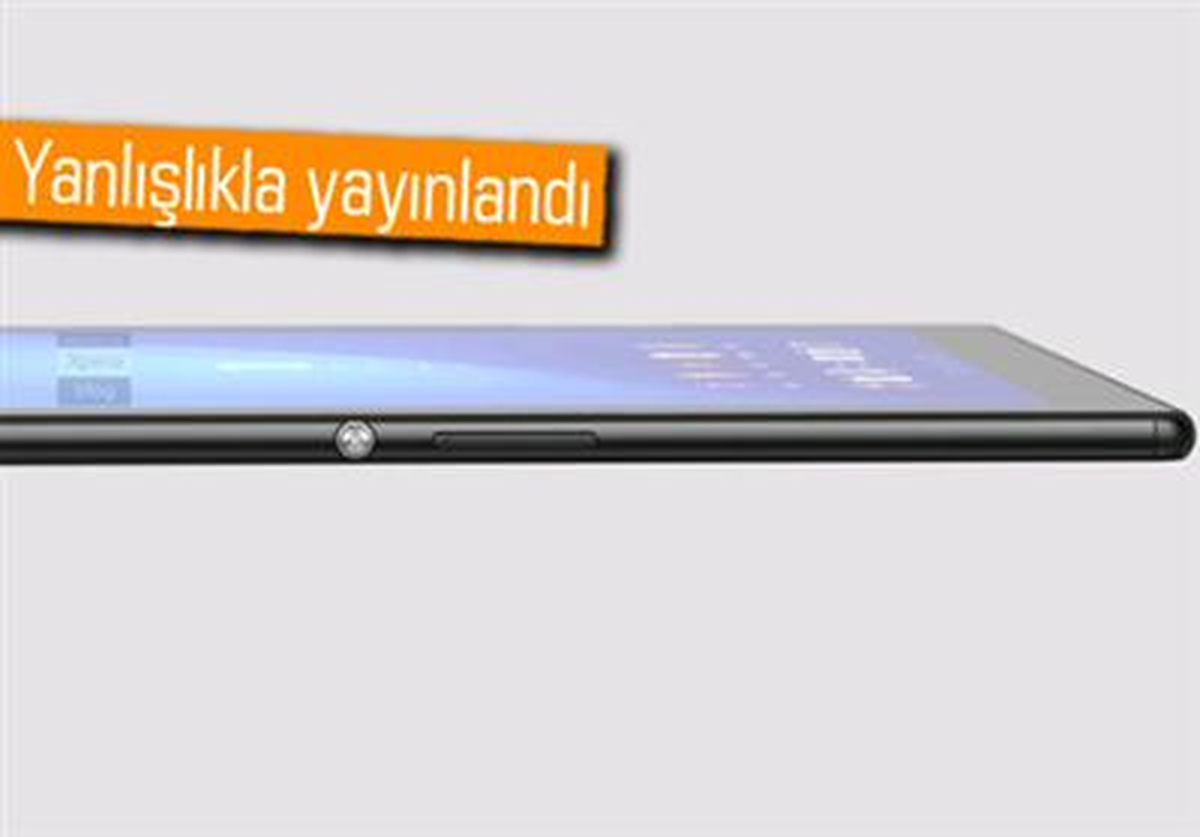 Sony Xperia Z4 Tablet\'in Fotoğrafı ve Özellikleri Ortaya Çıktı