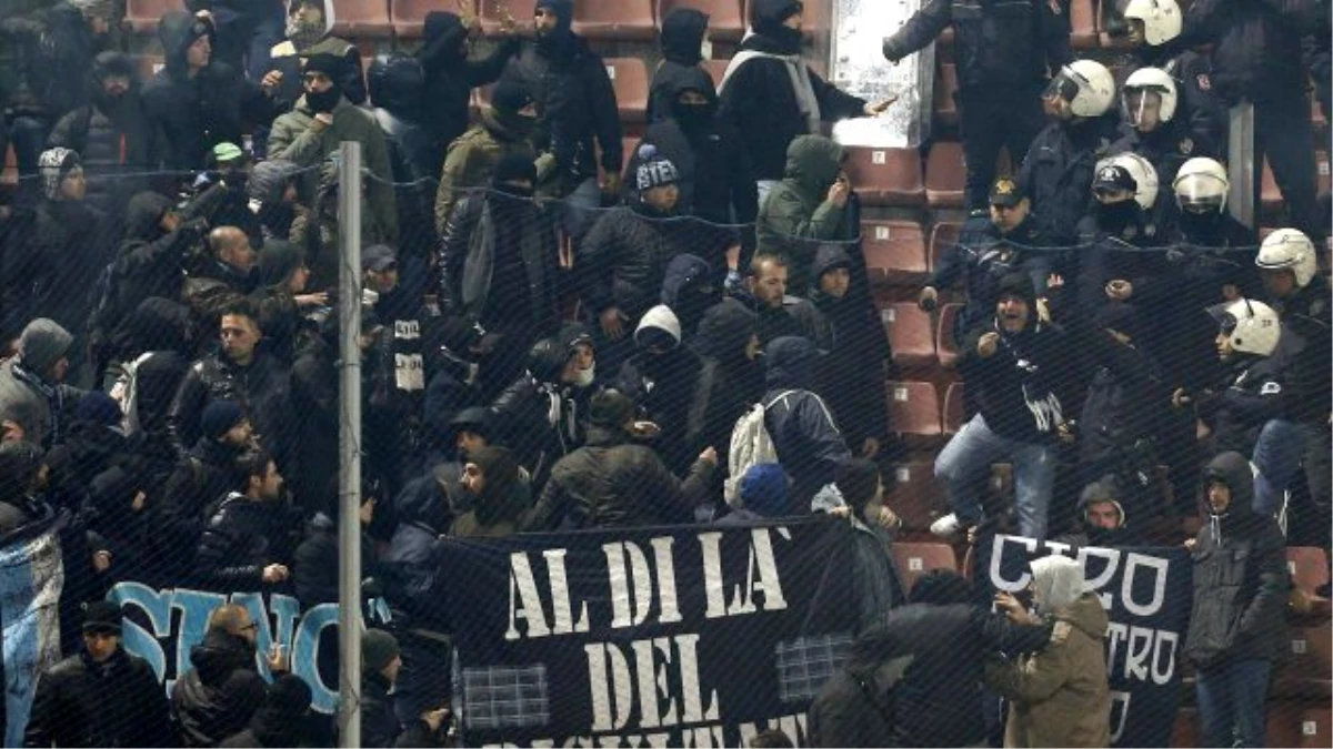 Trabzonspor Taraftarlarına Napoli\'de Şok Saldırı