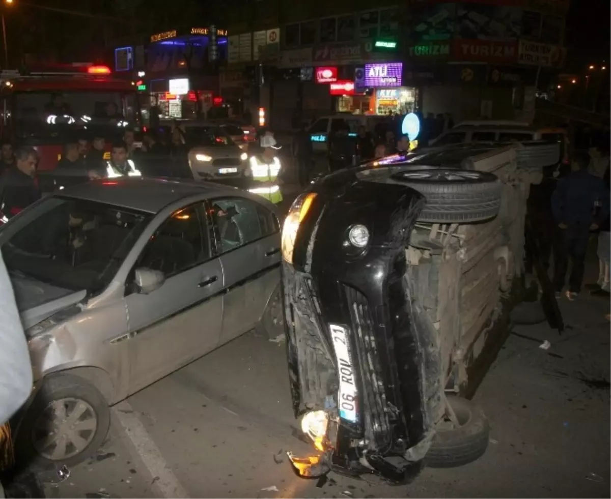 Trafik Kazası Mobese Kamerasına Yansıdı