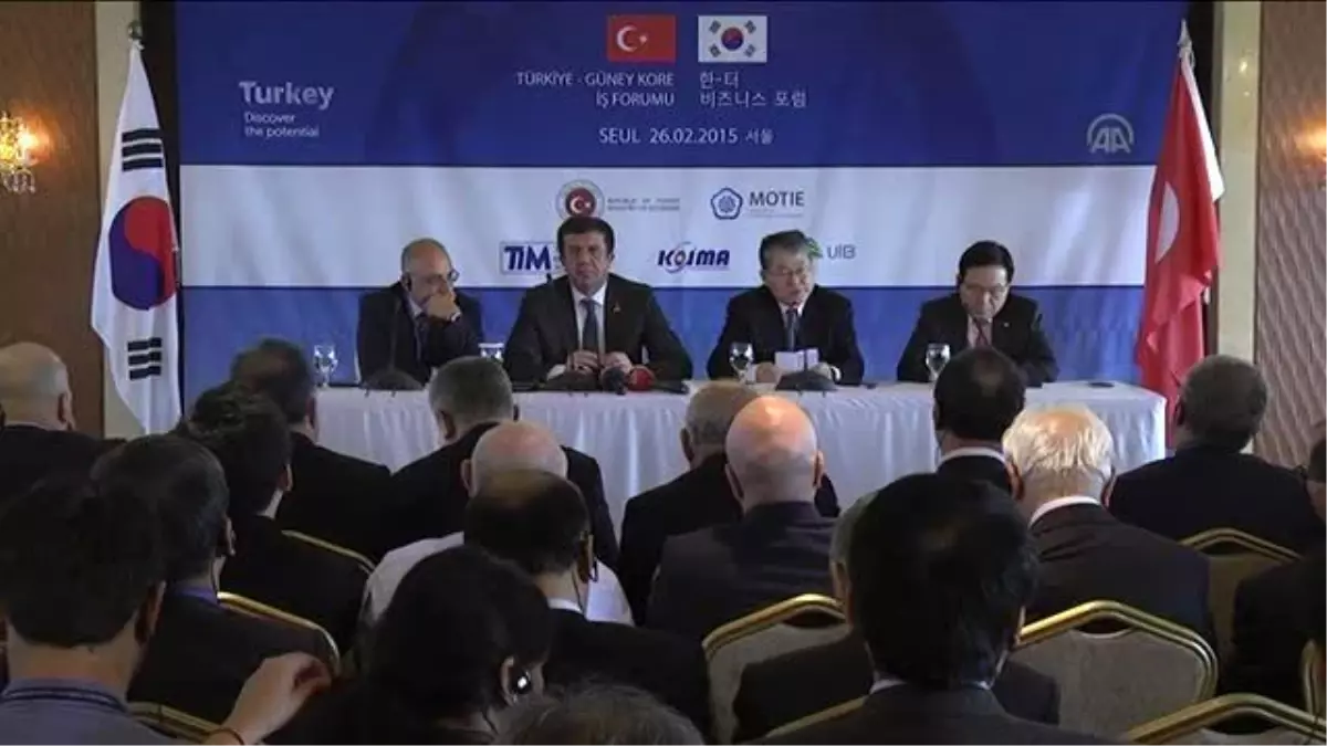 Zeybekci Türkiye-Güney Kore İş Forumu\'nda Konuştu