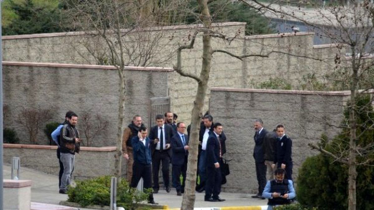 ABD Konsolosluğu\'nda Canlı Bomba Paniği