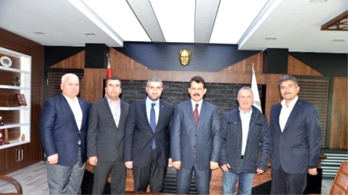 Askon Adana Şubesi\'nden Cumhuriyet Başsavcısı Yeldan\'a Ziyaret