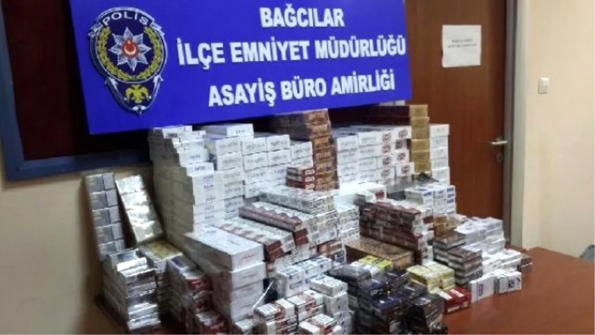 Bağcılar\'da Kaçak Sigara Operasyonu