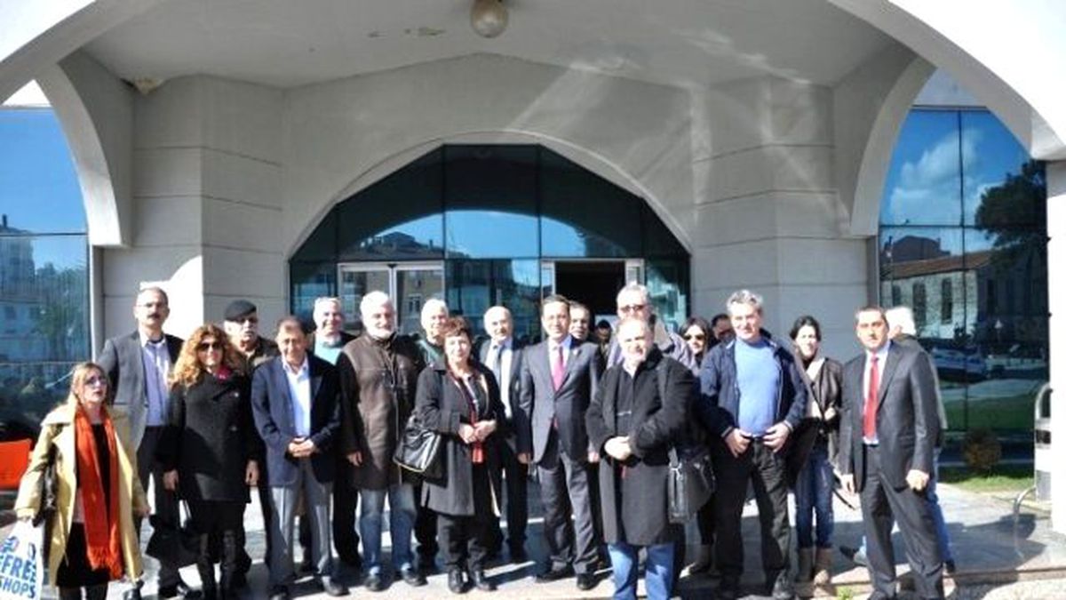 Barış Mesajları Ayvalık\'tan Verildi