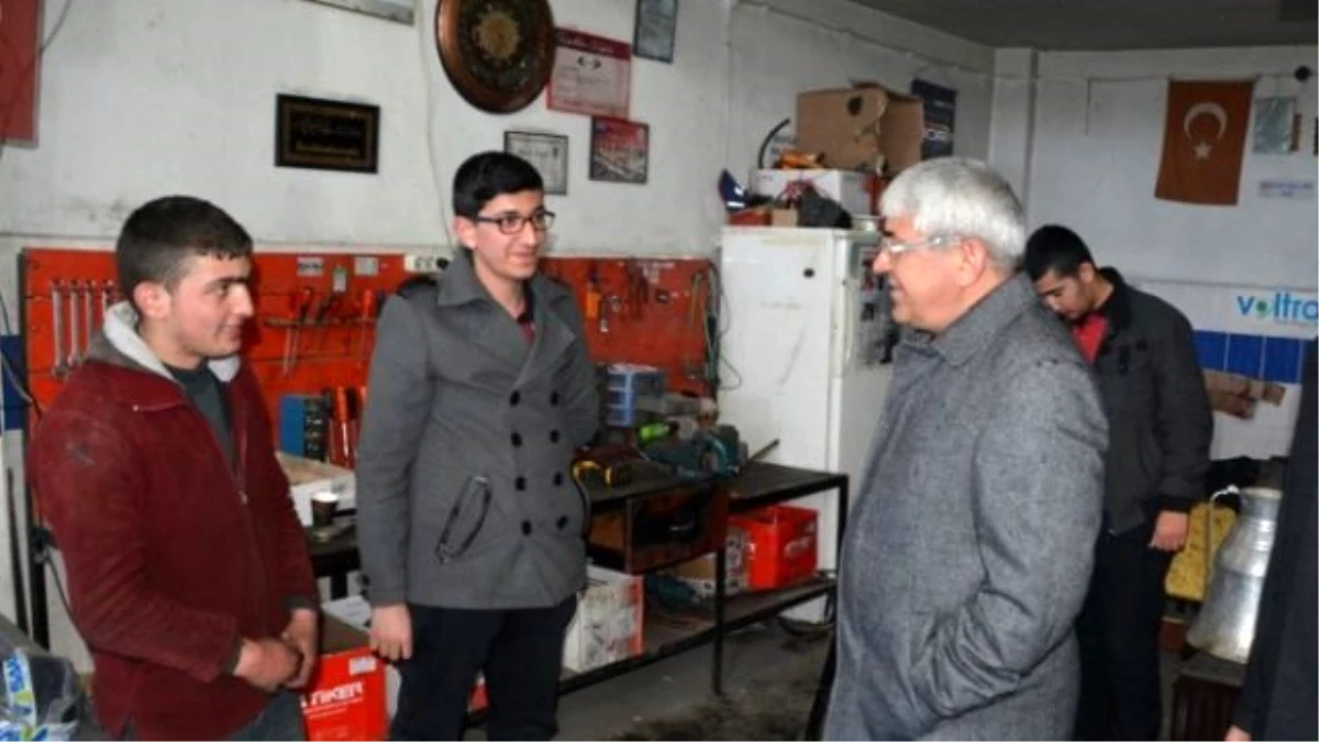 Başkan Karaçanta, Sanayi Esnafını Ziyaret Etti