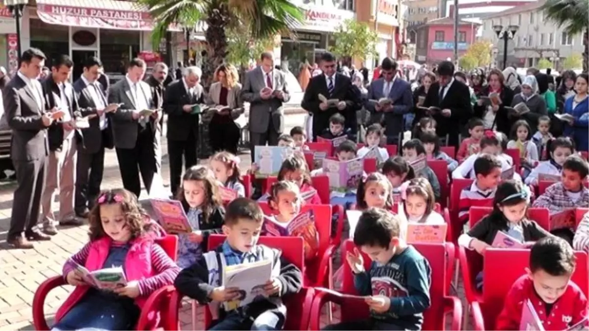 Çaycuma Okuyor" Projesi Kapsamında Öğrenciler Kitap Okudu