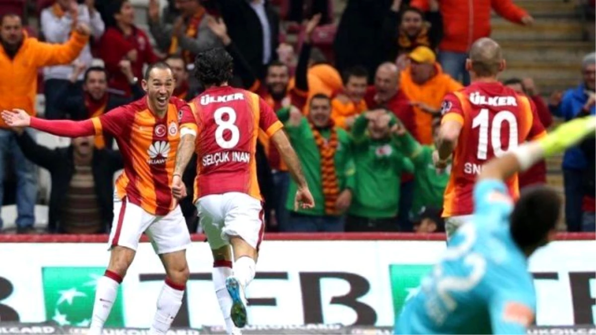 Galatasaray Zirvede Bir Başka!: 3-1