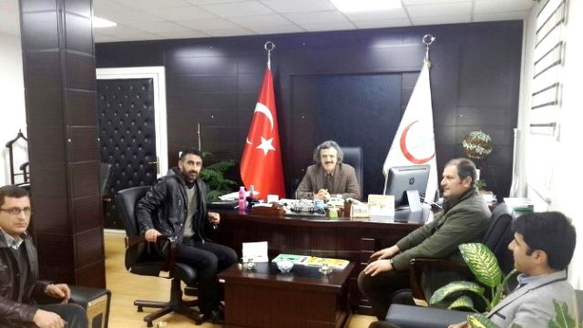Gazetecilerden Kırekin ve Öktem\'e Ziyaret