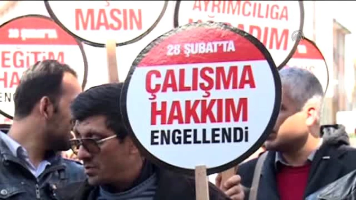 Konya\'da "28 Şubat" Protestosu